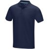 Graphite short sleeve men’s organic polo P072934C granatowy