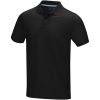 Graphite short sleeve men’s organic polo P072934C czarny