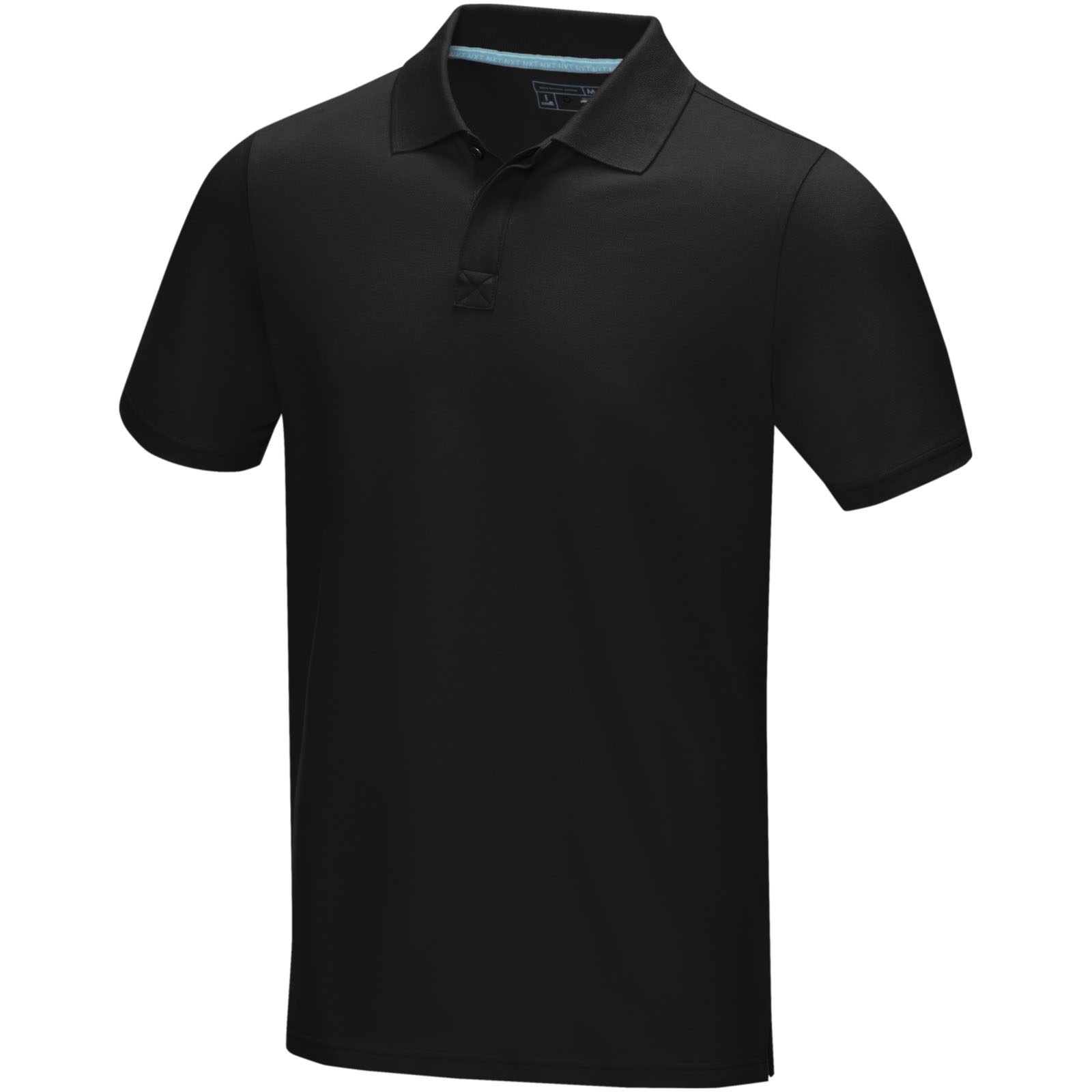 Graphite short sleeve men’s organic polo P072934C czarny