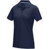 Graphite short sleeve women’s organic polo P072969C granatowy