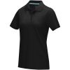 Graphite short sleeve women’s organic polo P072969C czarny