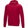 Ruby men’s organic recycled full zip hoodie P072999C czerwony