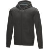 Ruby men’s organic recycled full zip hoodie P072999C szary sztormowy
