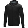 Ruby men’s organic recycled full zip hoodie P072999C czarny