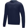 Jasper men’s organic recycled crewneck sweater P073063C granatowy