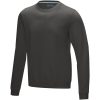 Jasper men’s organic recycled crewneck sweater P073063C szary sztormowy