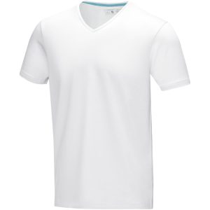 Męski T-shirt organiczny Kawartha z krótkim rękawem P070252C PFC-38016-W