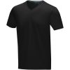 Kawartha short sleeve men's organic V-neck t-shirt P070252C czarny
