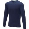 Ponoka long sleeve men's organic t-shirt P070356C granatowy