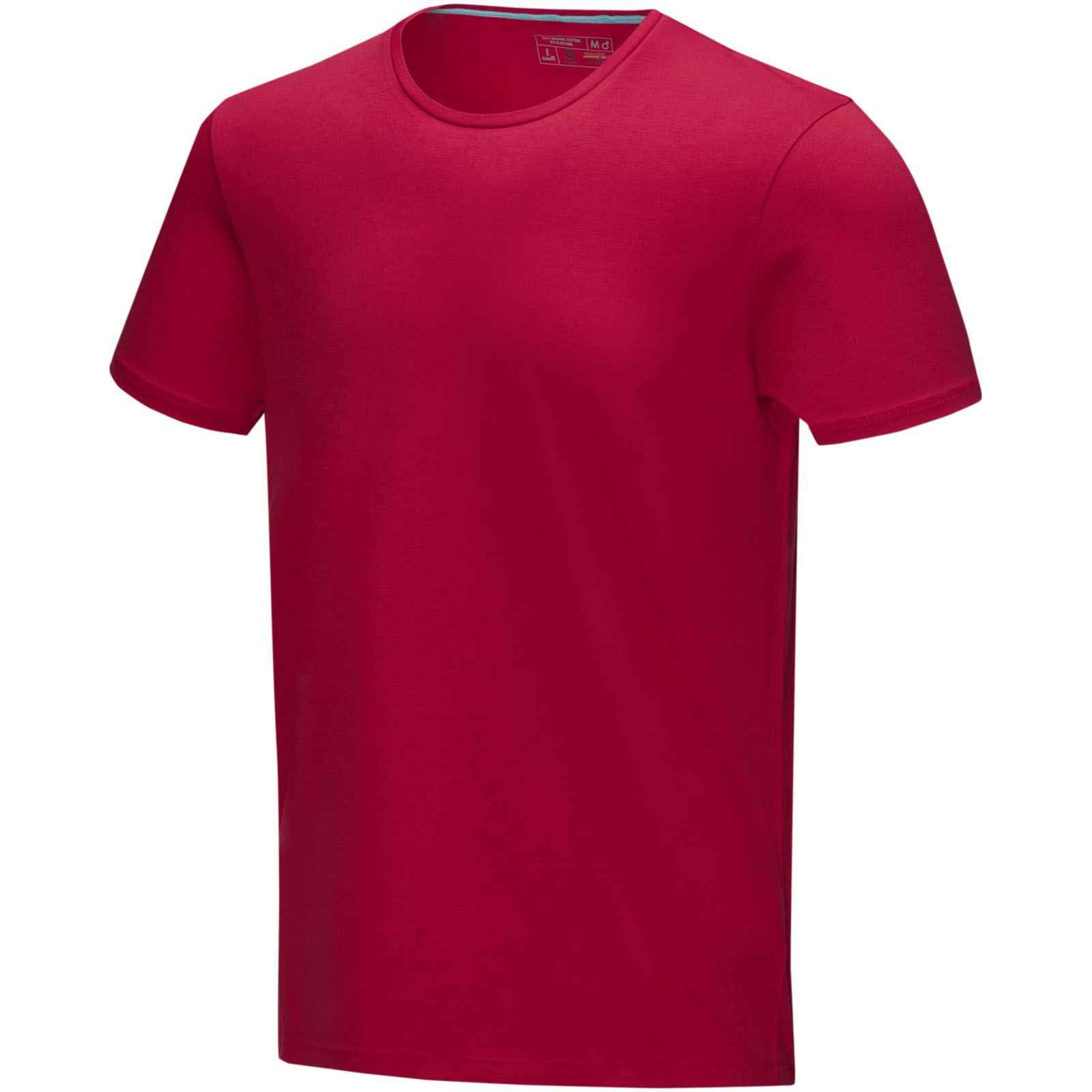 Balfour short sleeve men's organic t-shirt P070421C czerwony