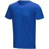 Balfour short sleeve men's organic t-shirt P070421C niebieski