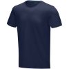 Balfour short sleeve men's organic t-shirt P070421C granatowy