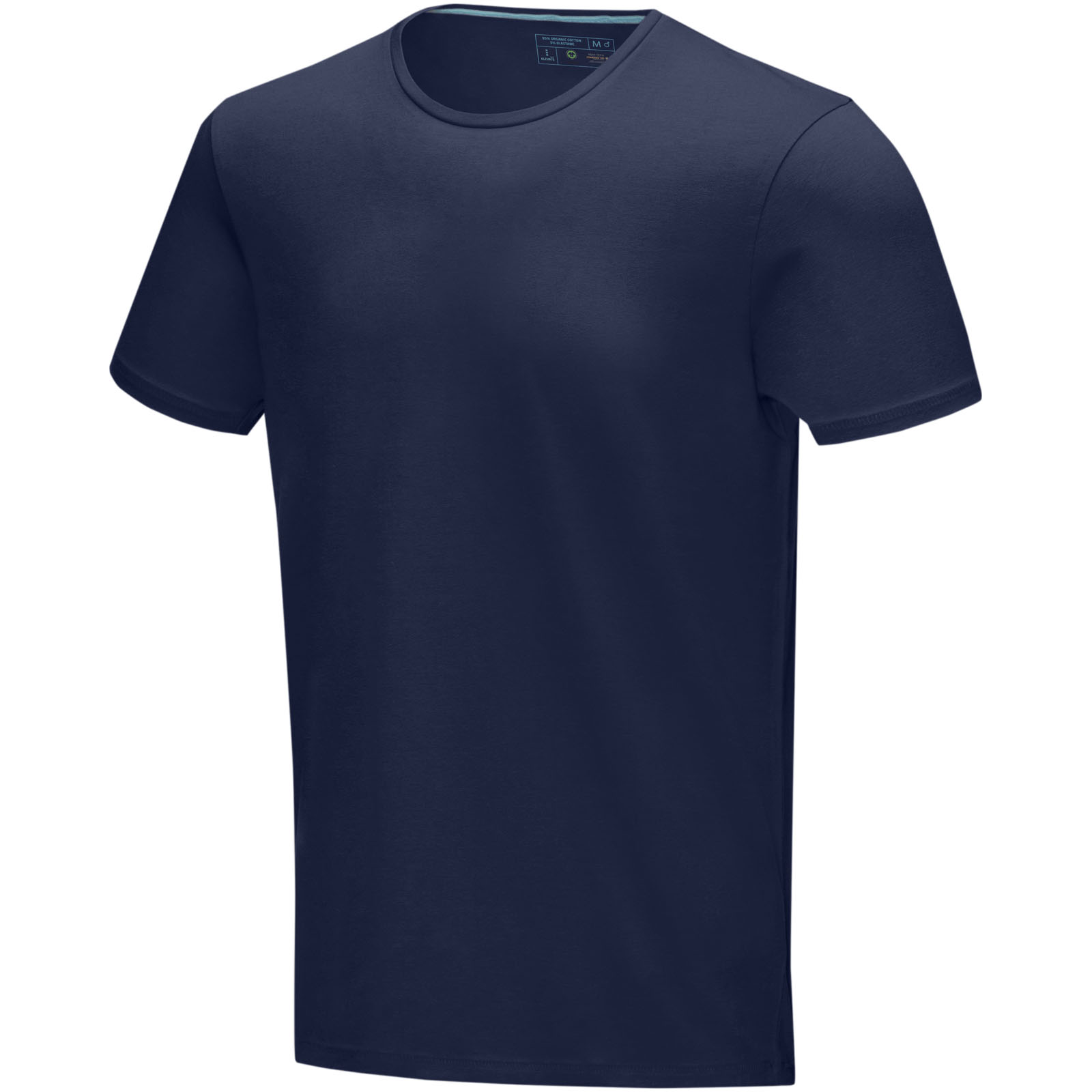 Balfour short sleeve men's organic t-shirt P070421C granatowy