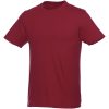 Męski T-shirt z krótkim rękawem Heros P070512C bordo