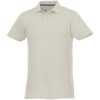Helios - koszulka męska polo z krótkim rękawem P071189C jasnoszary