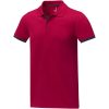 Męska koszulka polo duotone Morgan z krótkim rękawem P074724C czerwony