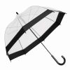 Parasol HONEYMOON P006083I czarny / transparentny