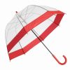Parasol HONEYMOON P006083I czerwony / transparentny