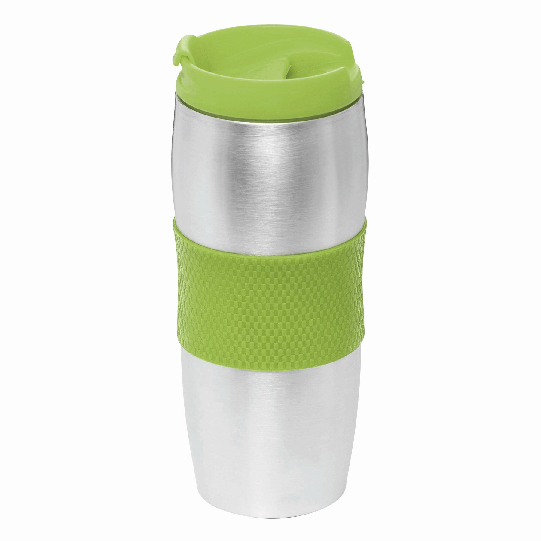 Kubek termiczny AU LAIT P004481I srebrny / zielony