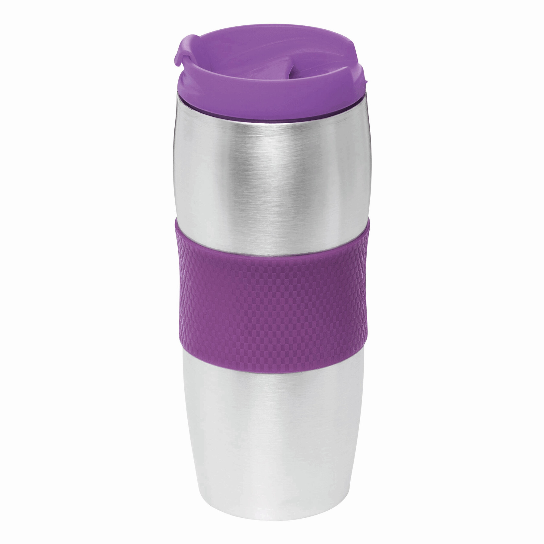 Kubek termiczny AU LAIT P004481I fioletowy / srebrny