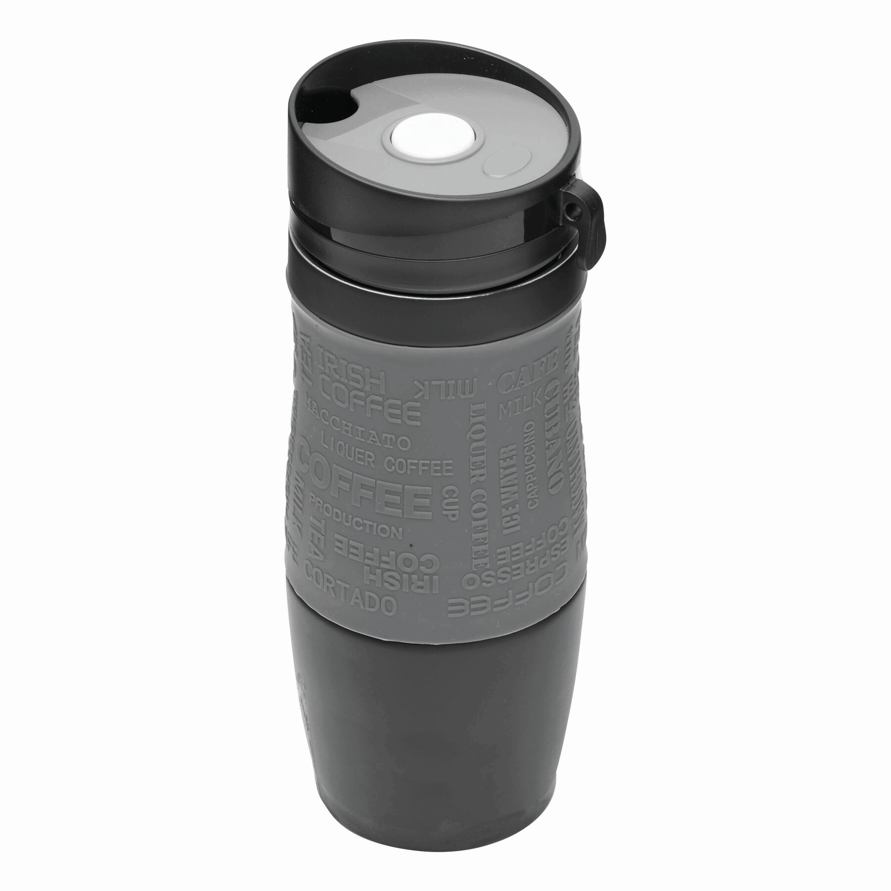 Kubek termiczny GOLDEN DREAM P004727I czarny / szary