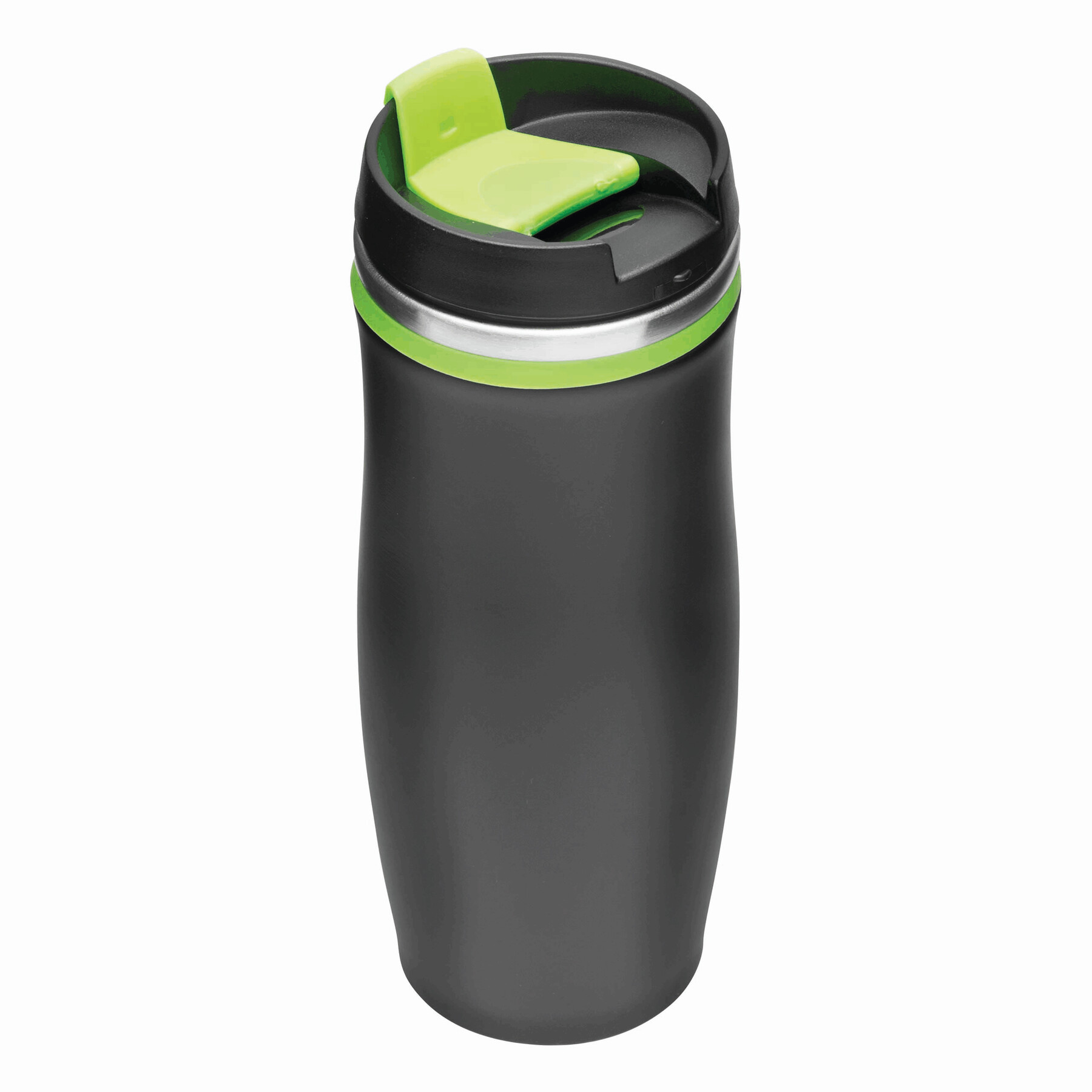 Kubek termiczny o podwójnych ściankach DARK CREMA P005258I czarny / zielony