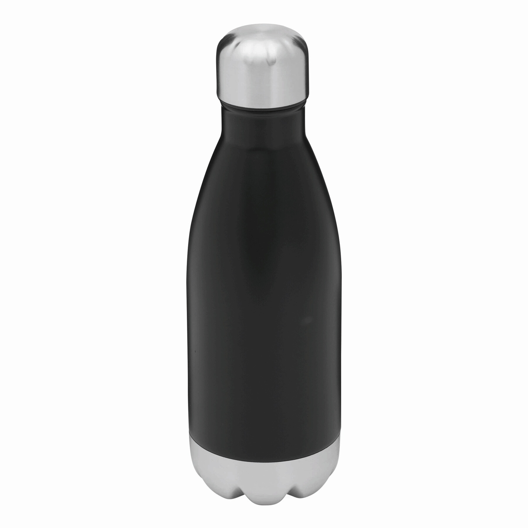 Butelka stalowa PARKY P005169I czarny / srebrny