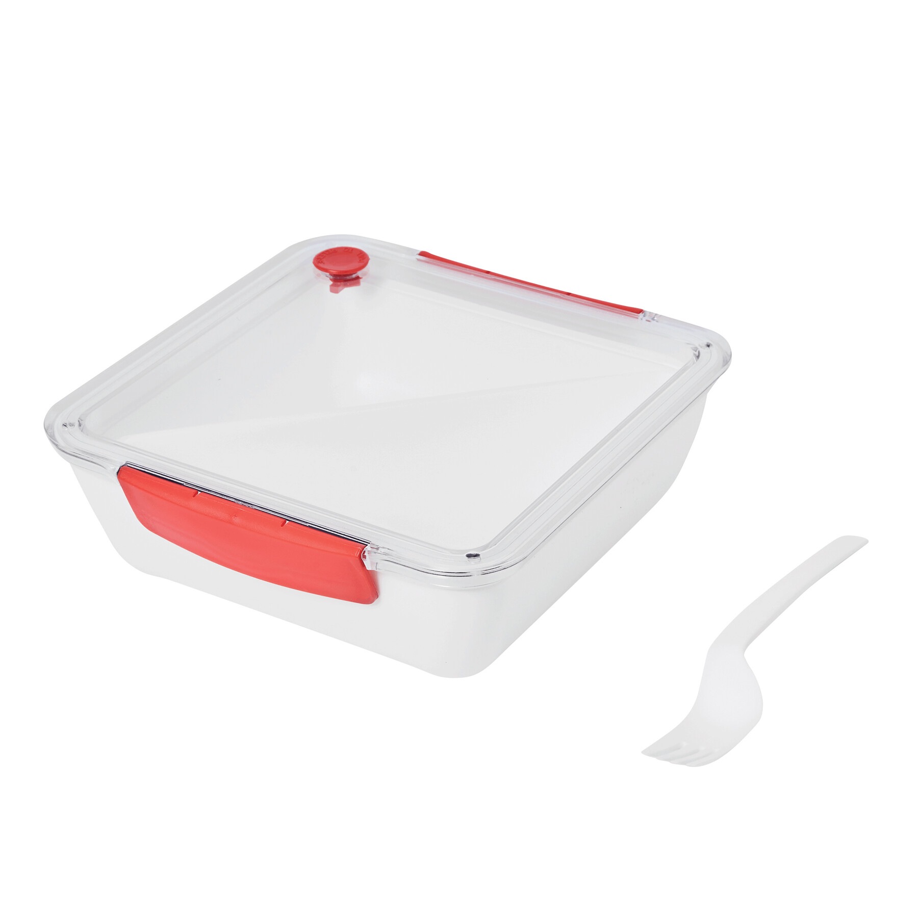 Pojemnik na lunch DELICIOUS P005516I biały / czerwony
