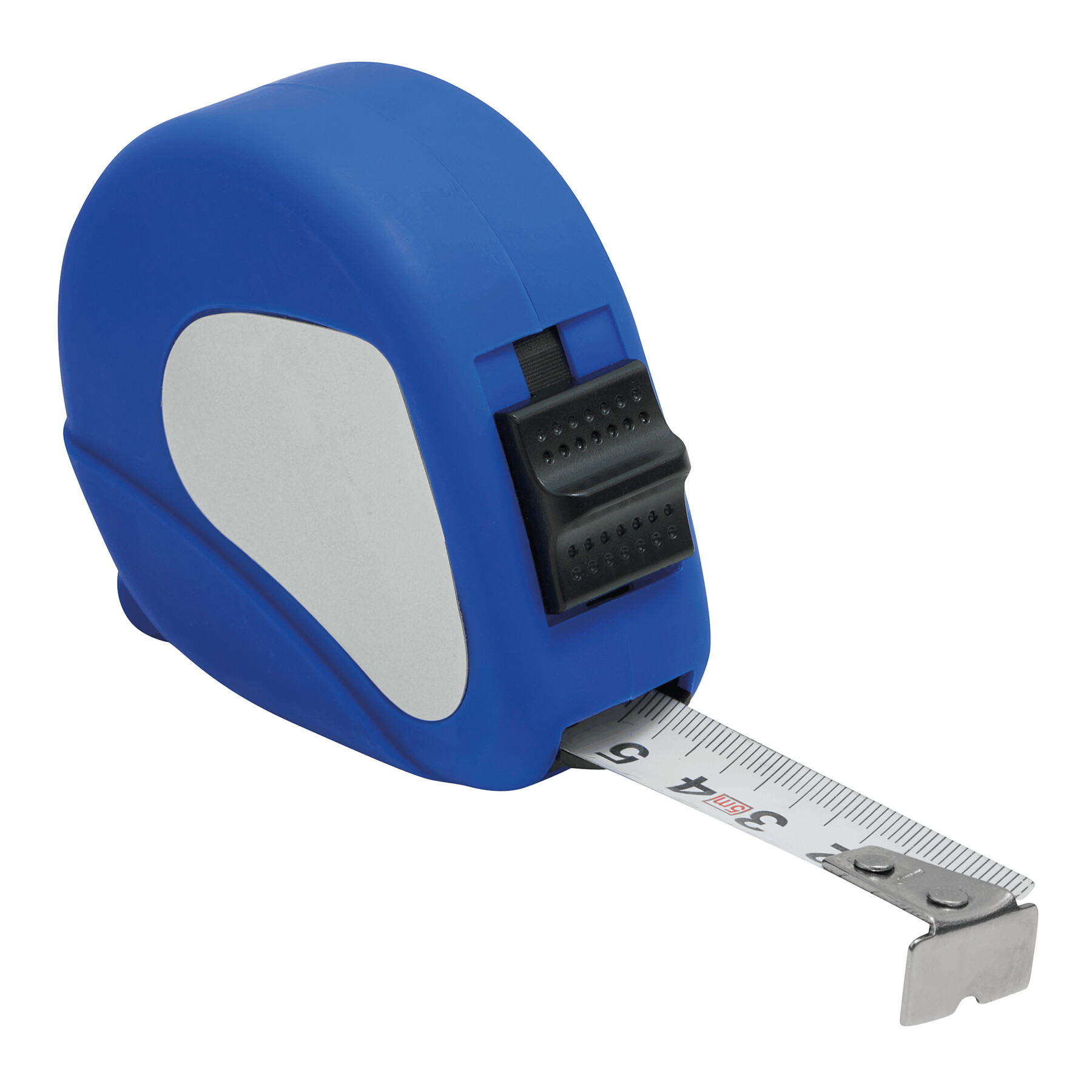 Miara WORKER - 5 m P003739I niebieski / srebrny