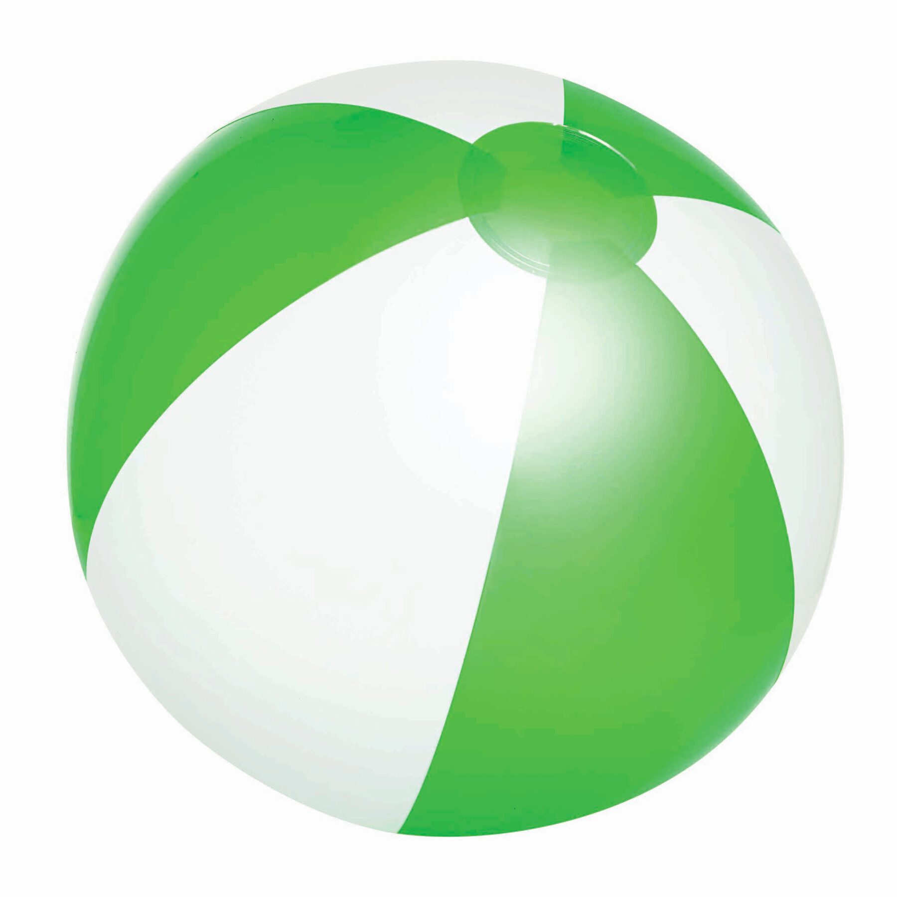 Nadmuchiwana piłka plażowa ATLANTIC SHINY P003587I biały / zielony