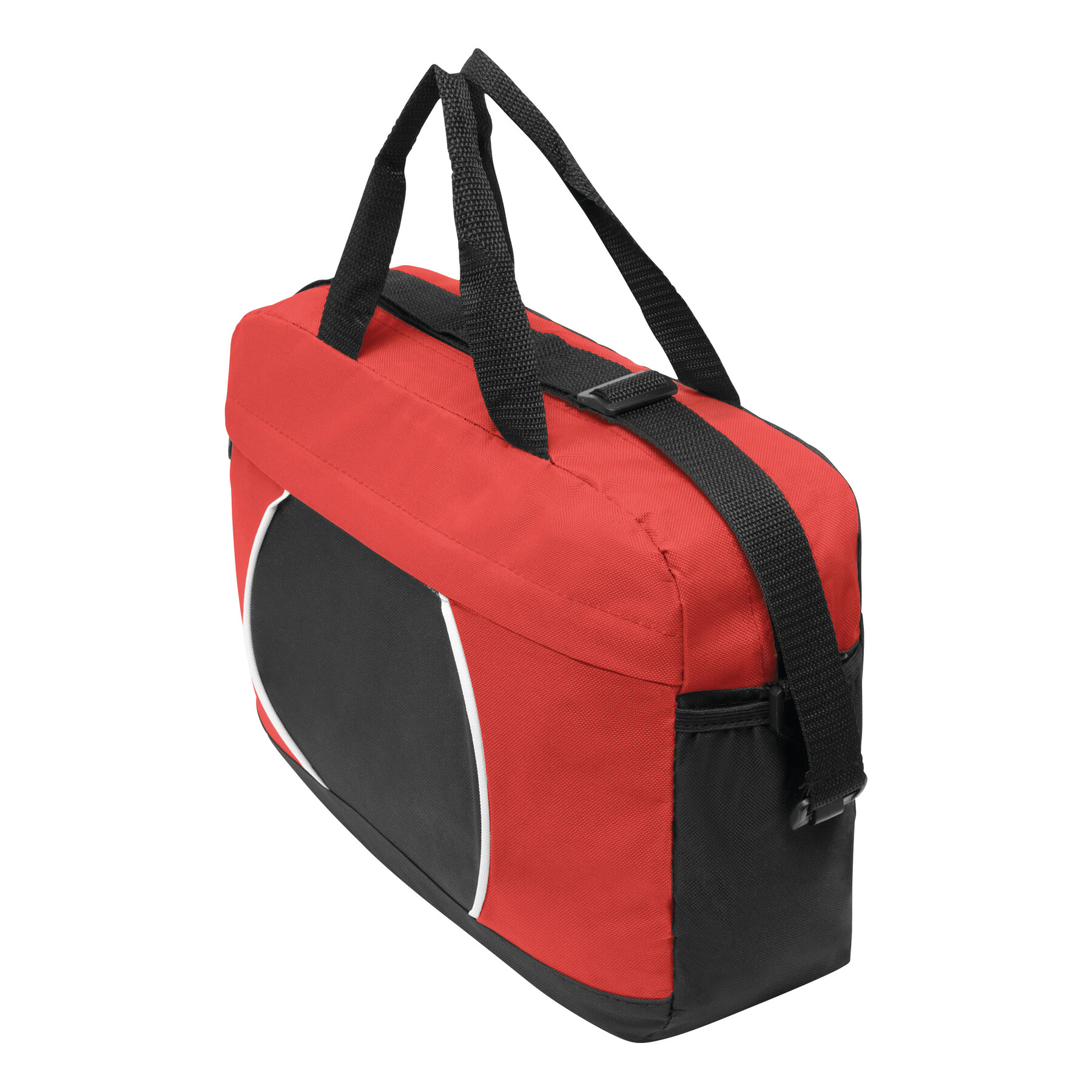 Torba na dokumenty PI P004137I czarny / czerwony