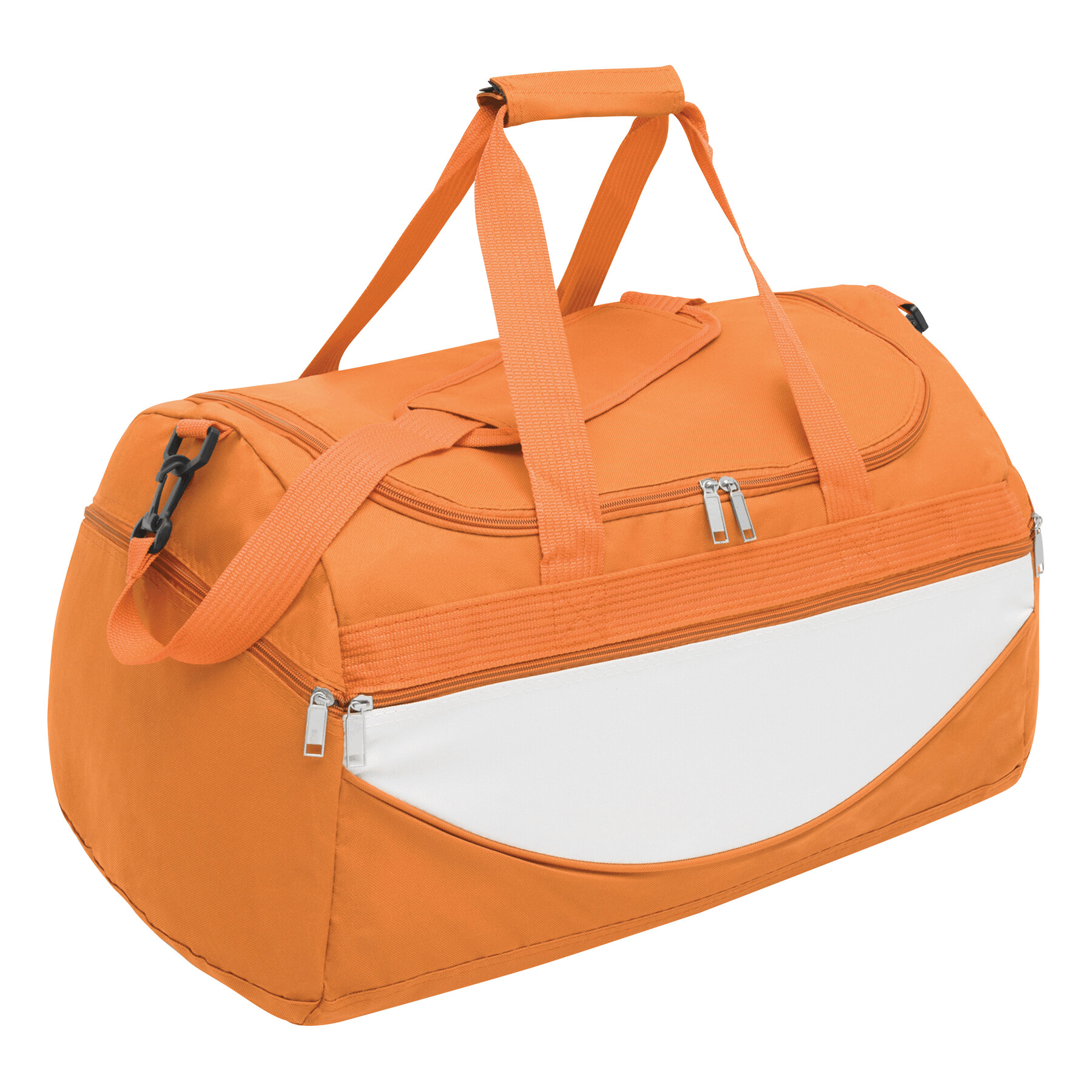 Torba na ramię CHAMP P004152I biały / pomarańczowy