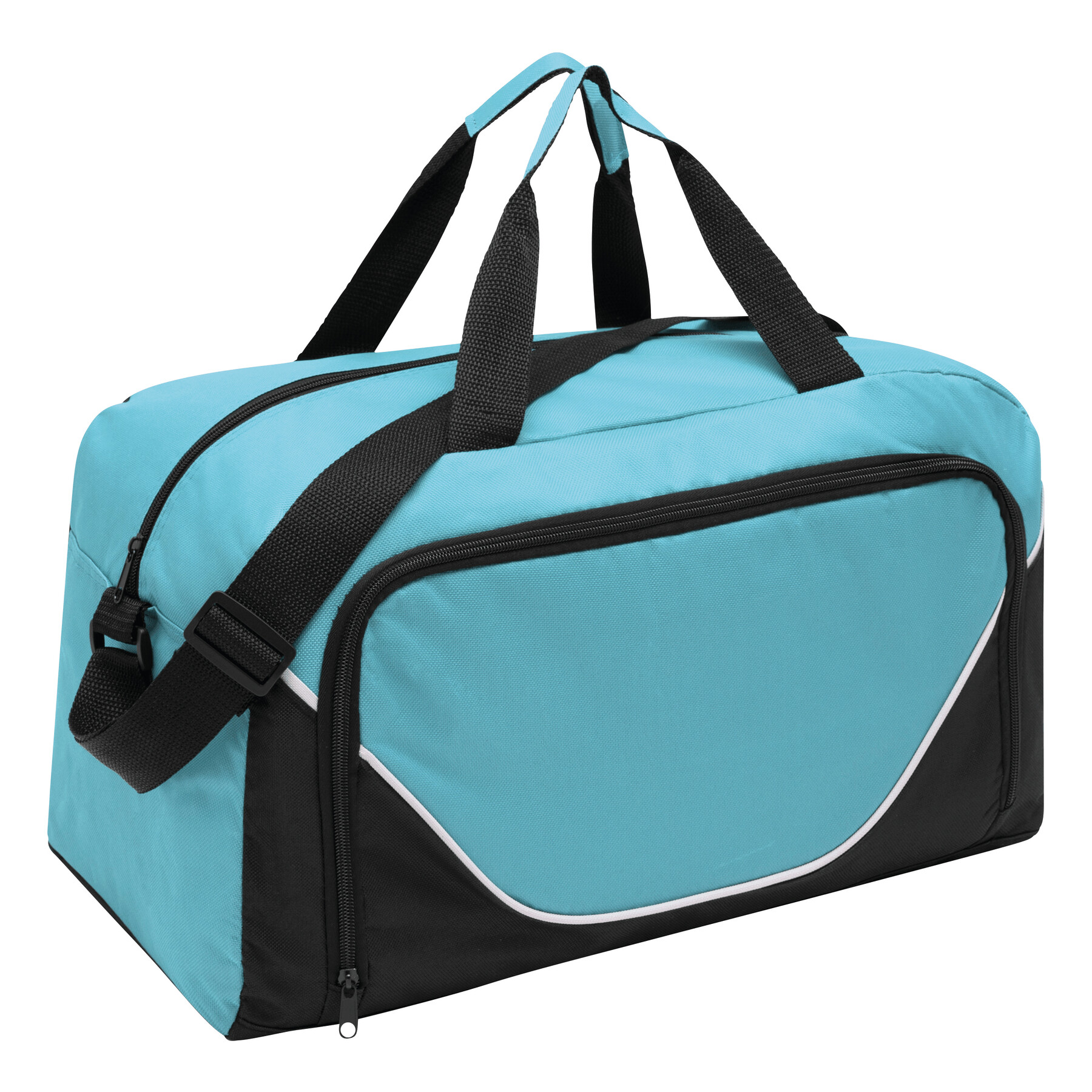 Sportowa torba JORDAN P004605I czarny / jasnoniebieski