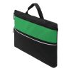 Torba na dokumenty FILE P004209I czarny / zielony