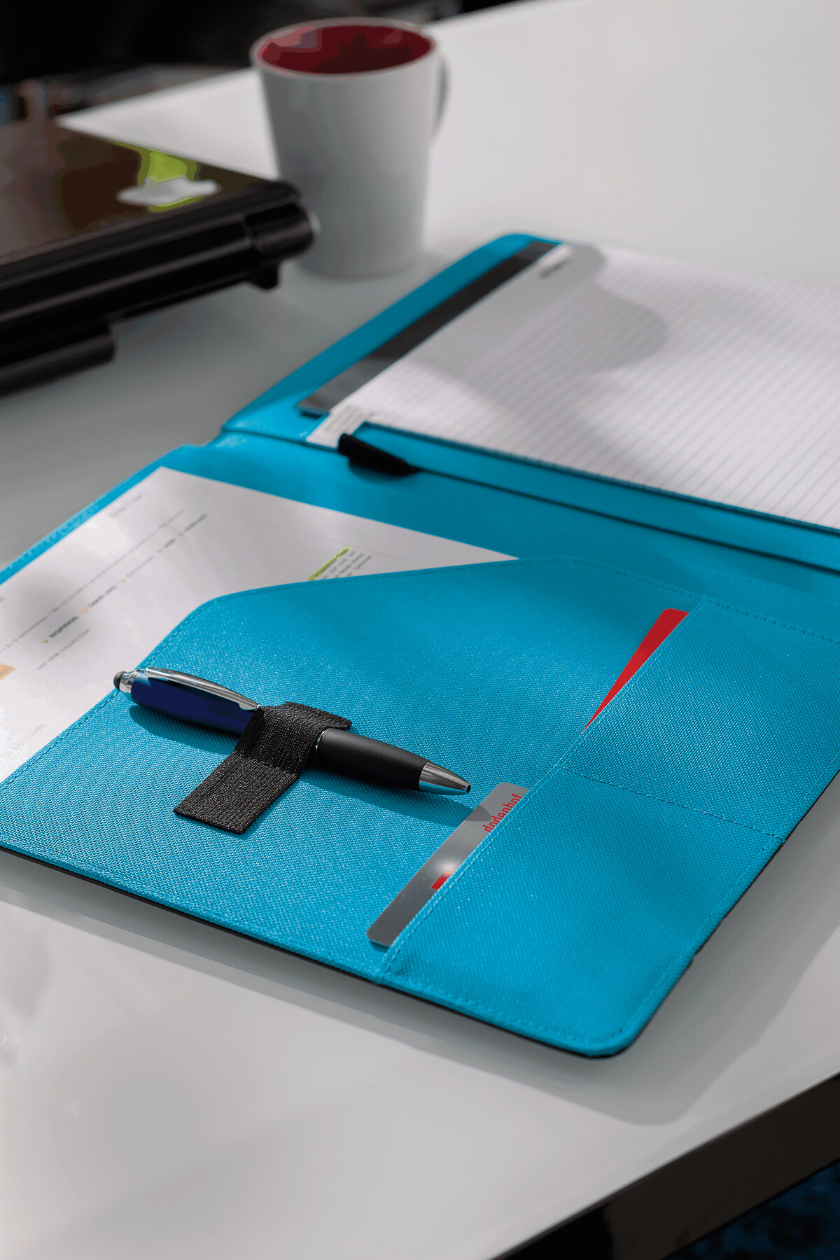 Portfolio YOUNG STAR P004367I czarny / turkusowy