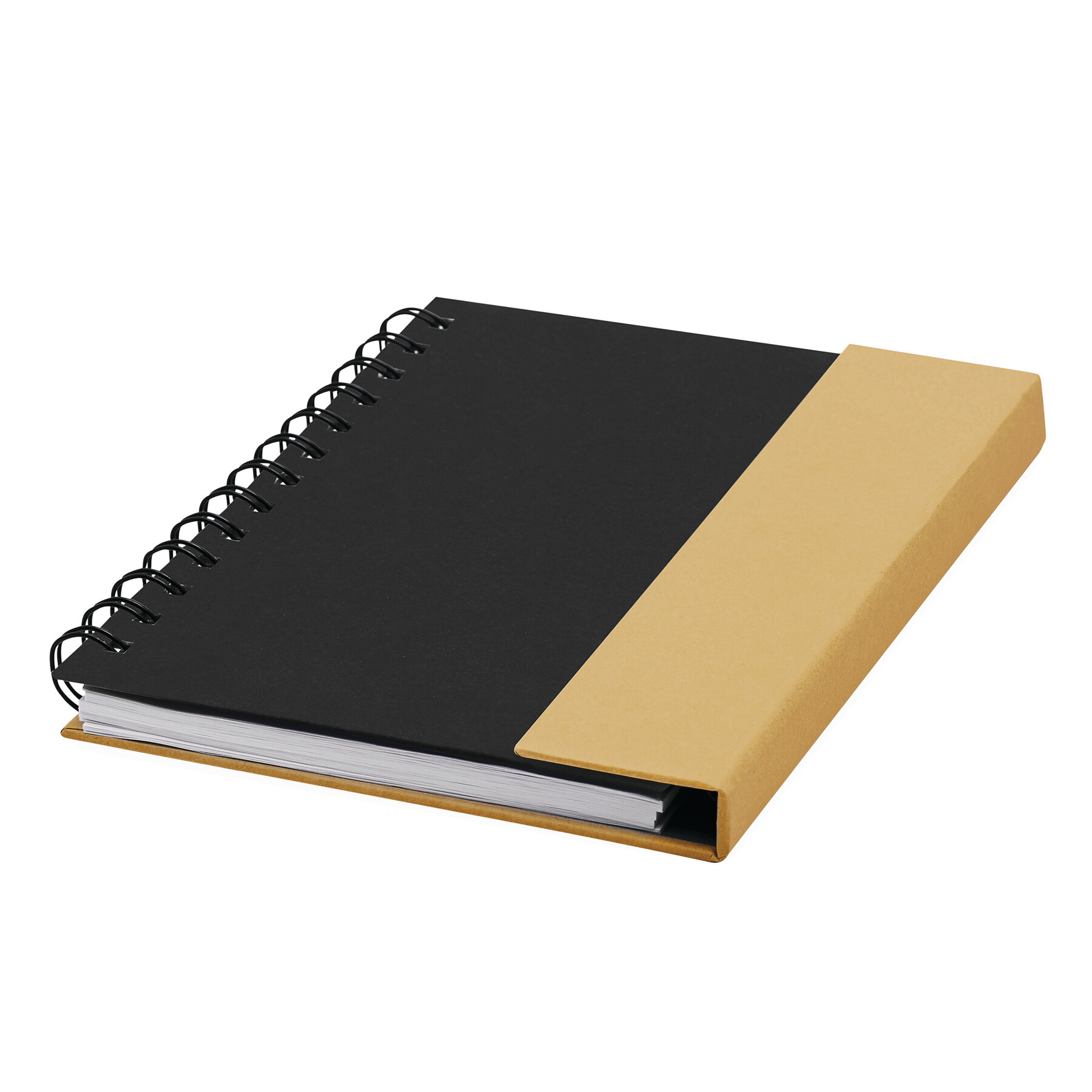 Notes MAGNY P004447I czarny / naturalny