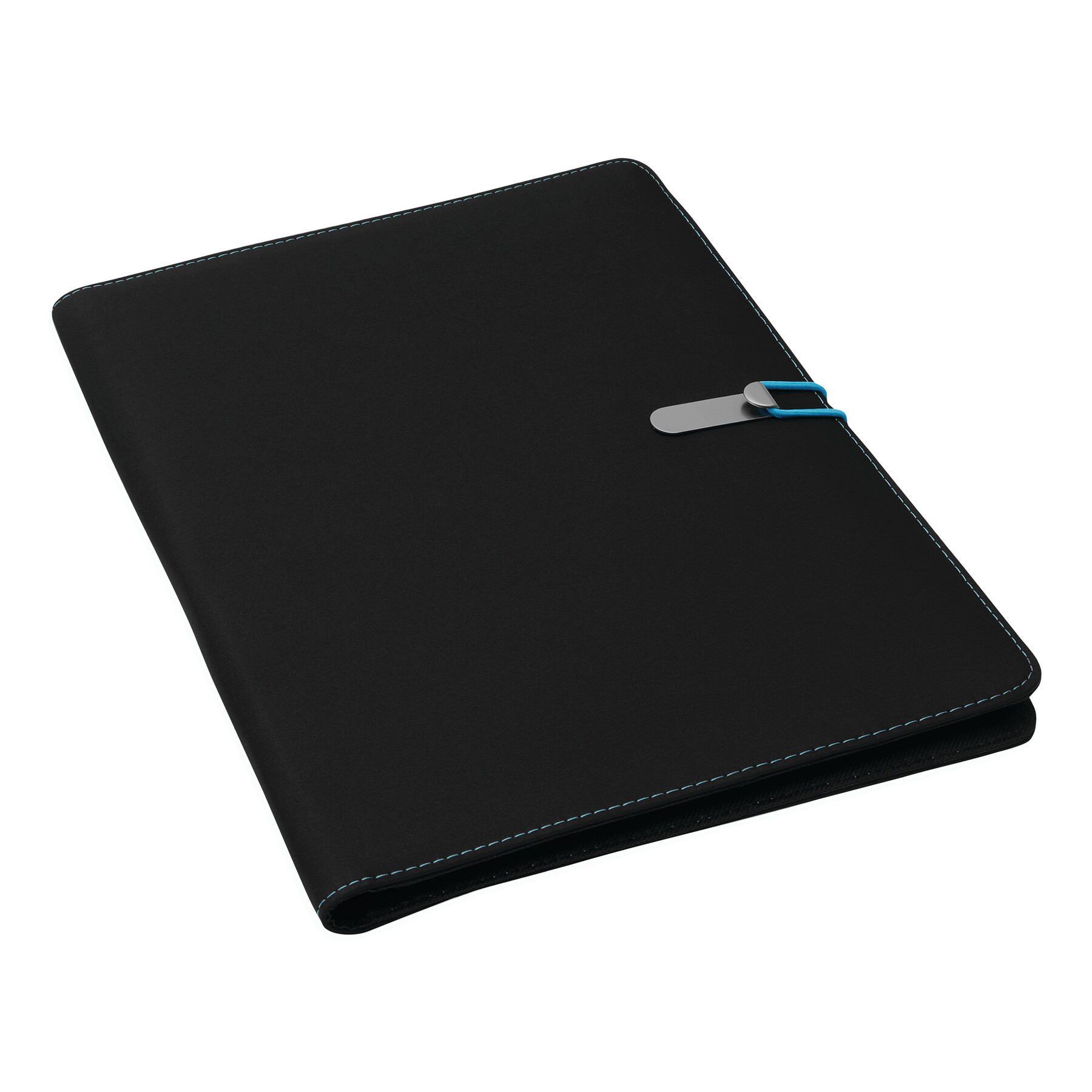 Portfolio SESSION P004453I czarny / turkusowy