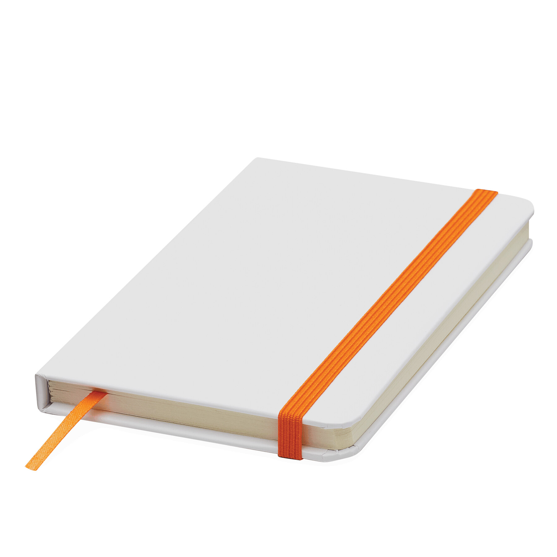 Notes AUTHOR w formacie A6 P005221I biały / pomarańczowy