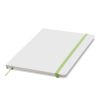 Notes AUTHOR w formacie A5 P005389I biały / zielony