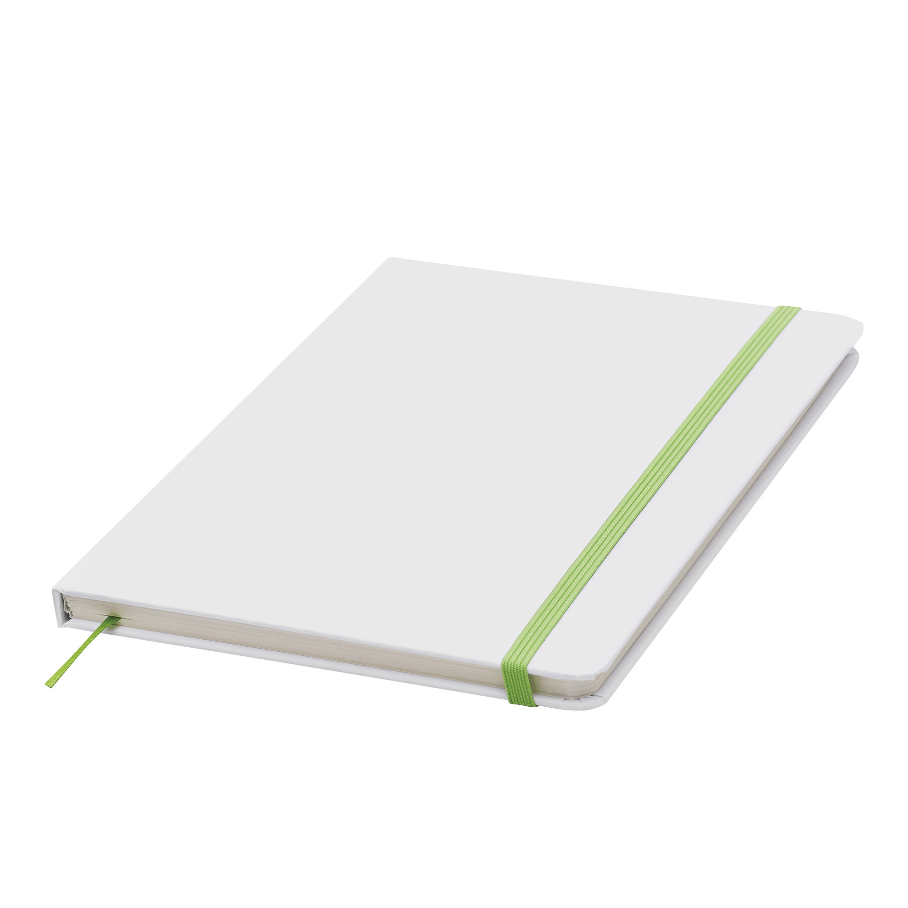 Notes AUTHOR w formacie A5 P005389I biały / zielony