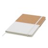 Notes CORKY w formacie A6 P005968I biały / brązowy