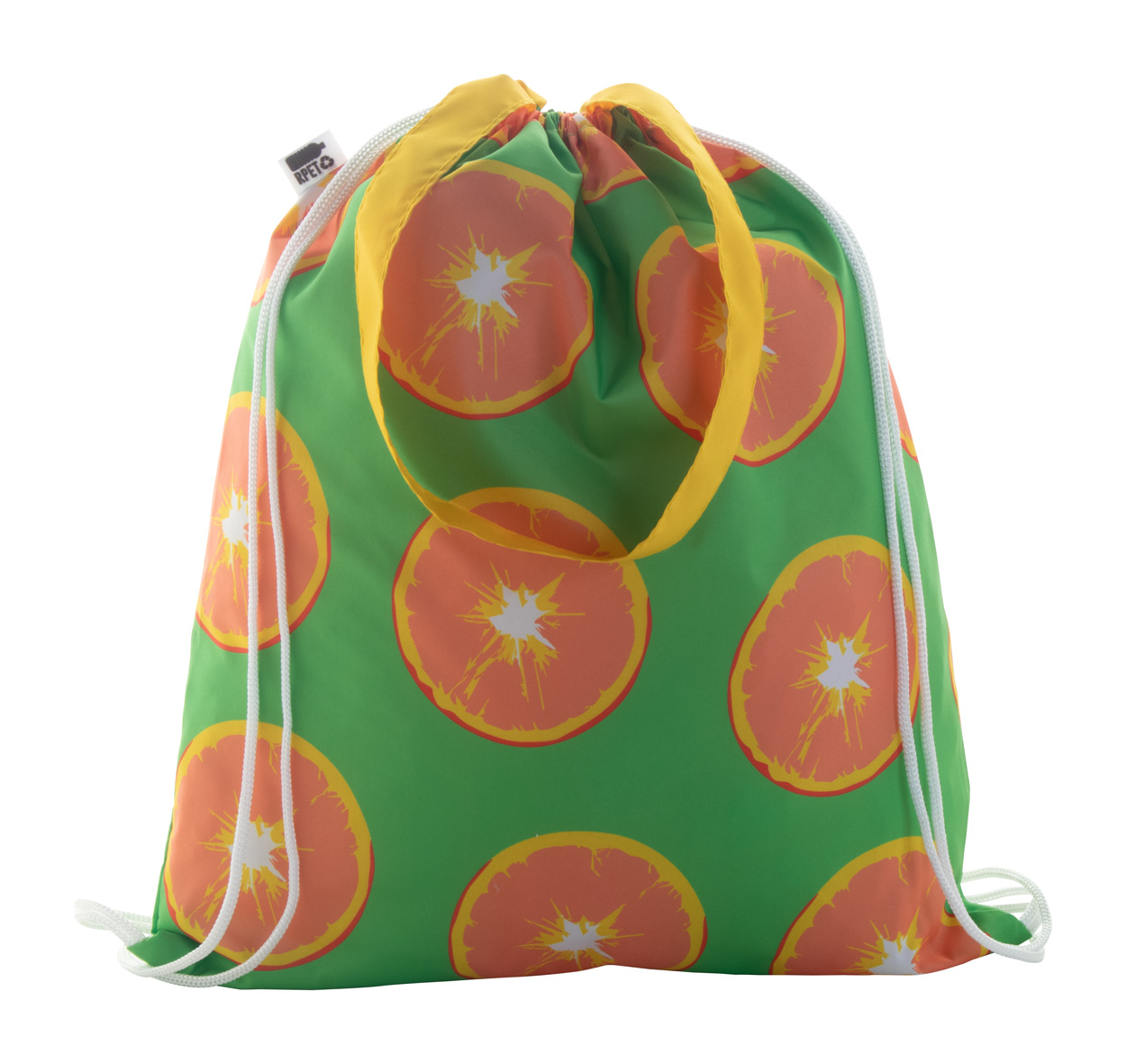 Personalizowany worek ze sznurkami CreaDraw Shop RPET P114682D AN-AP716412-W