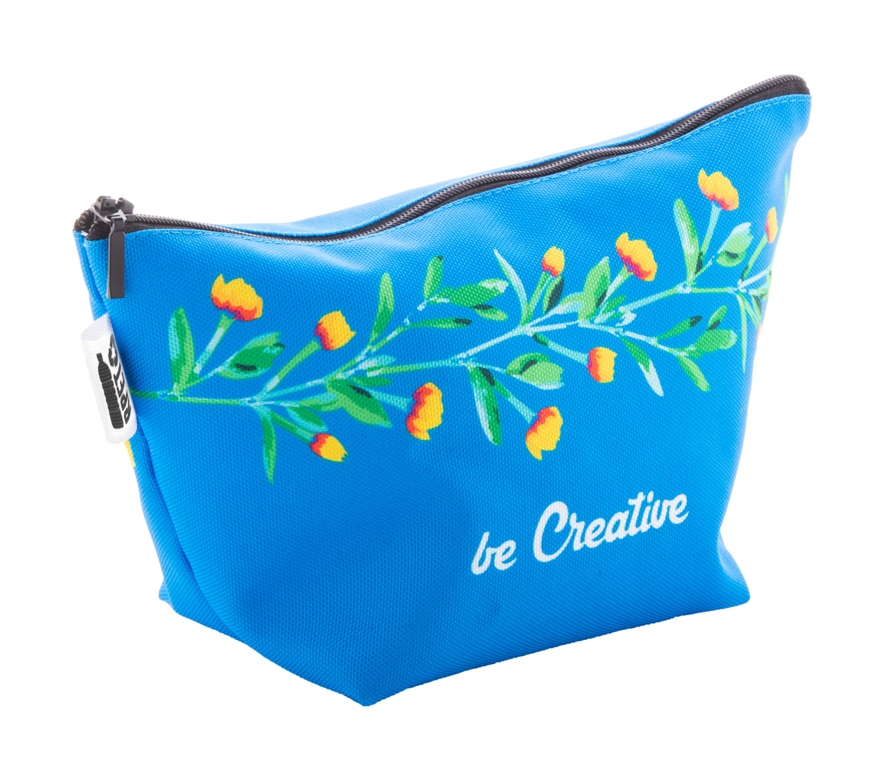 Personalizowana kosmetyczka P115896D czarny / biały