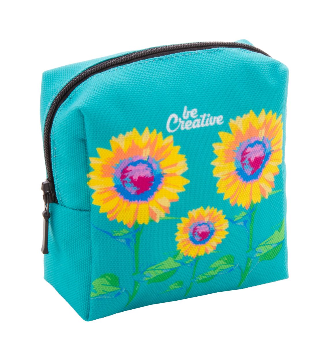 Personalizowana kosmetyczka P116681D czarny / biały