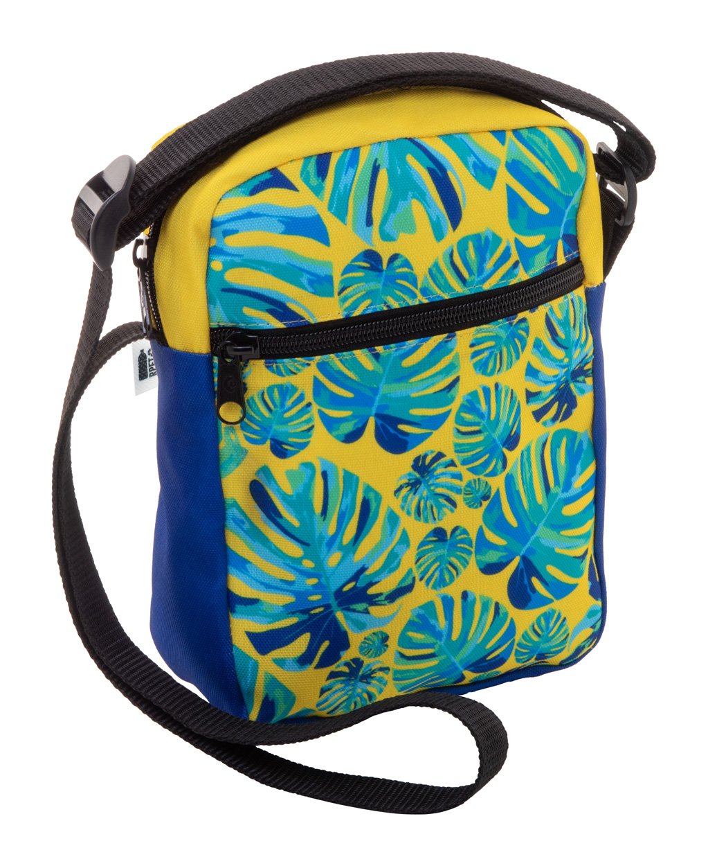 Personalizowana torba na ramię P116929D czarny / biały