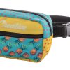 Personalizowana torba biodrowa / biodrówka P117783D czarny / biały