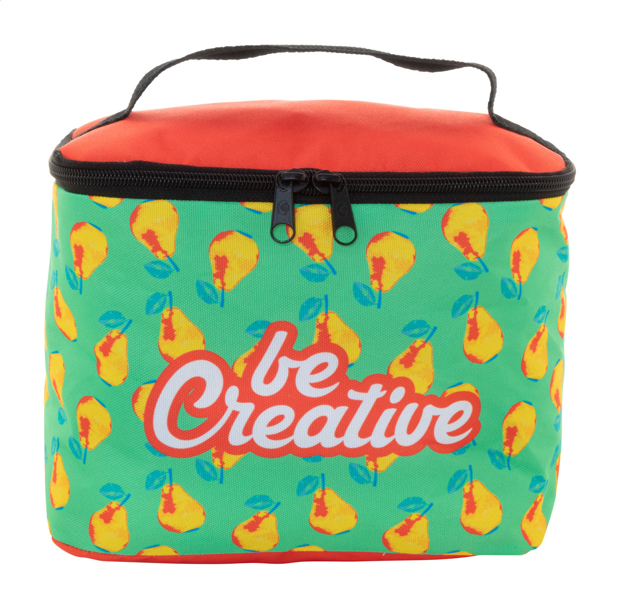 Personalizowana kosmetyczka P118293D czarny / biały