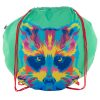 Personalizowana torba ze ściągaczem P118355D czerwony / biały