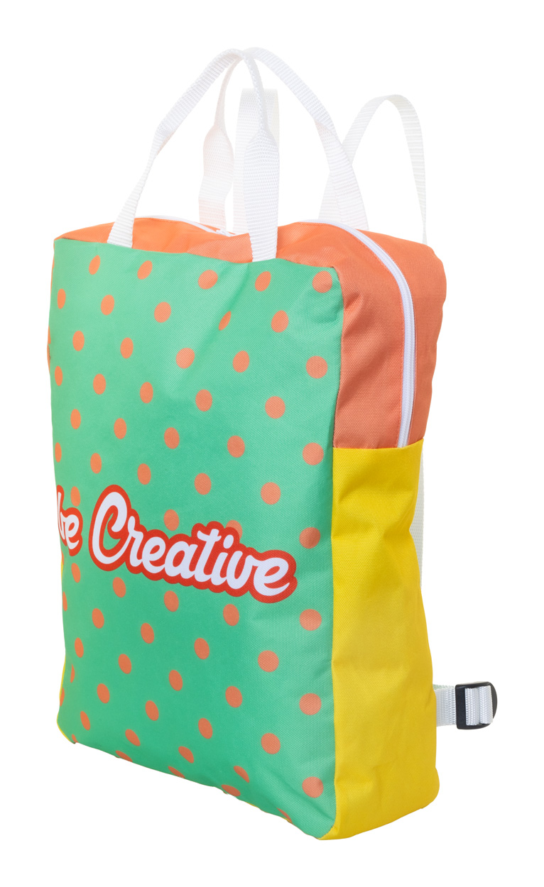 Personalizowany plecak na laptopa RPET SuboBag Slimback P118601D AN-AP716831-W