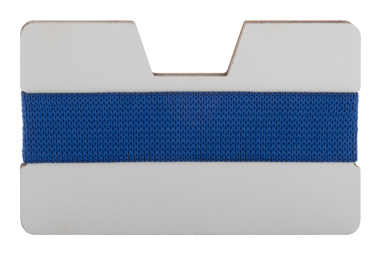 Etui/portfel na karty P110577D niebieski / biały